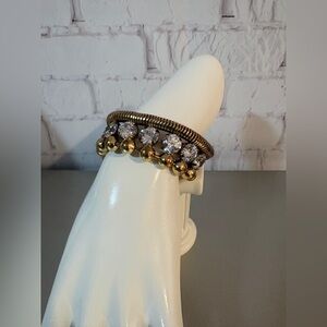 High end European made Elegant Gold and Silver Bracelet💛🩶